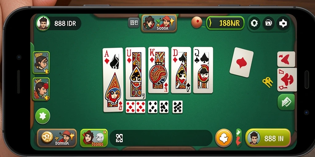 Tampilan gameplay Domino yang seru dan kompetitif.