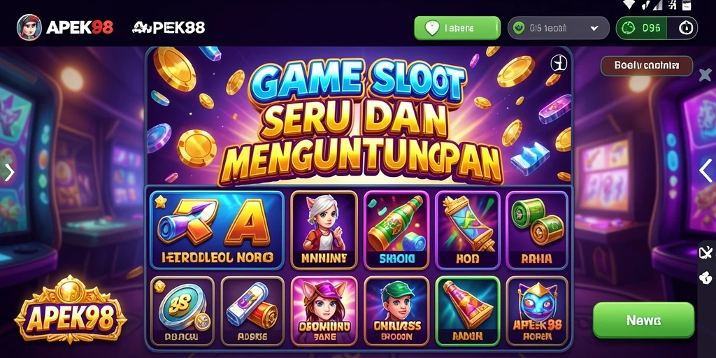 Tangkapan layar APEK88 menunjukkan pengalaman gameplay Slot yang menarik.