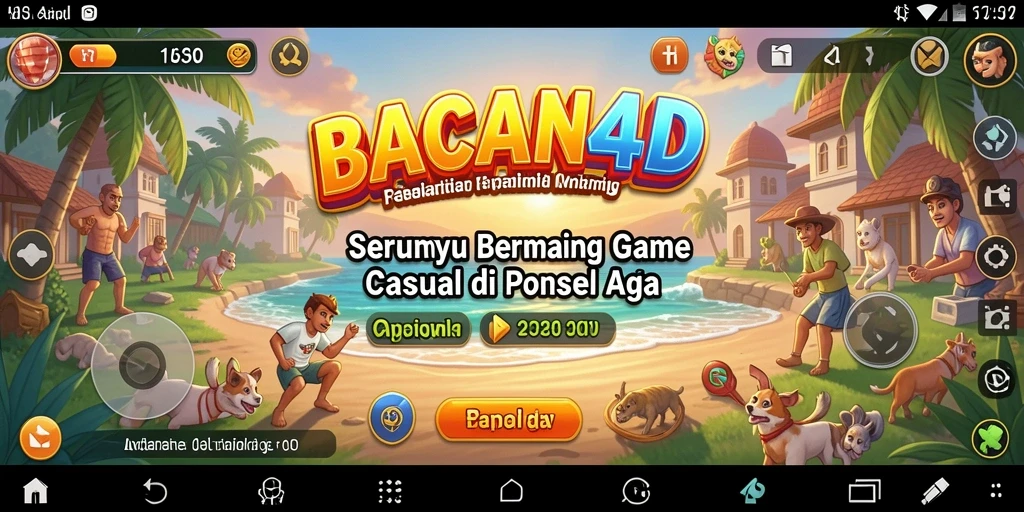 Tampilan gameplay BACAN4D yang seru dan menghibur.