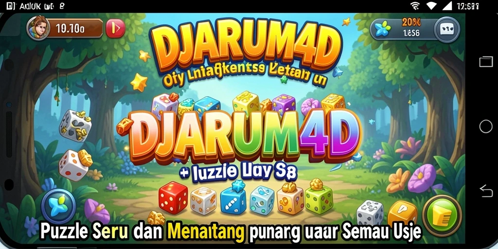 Tampilan gameplay seru DJARUM4D yang menantang dan mendebarkan.