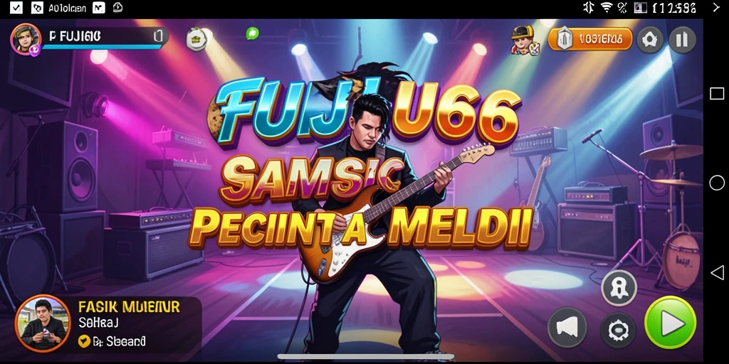 Tampilan gameplay FUJI66 yang menarik dengan berbagai tantangan musik.