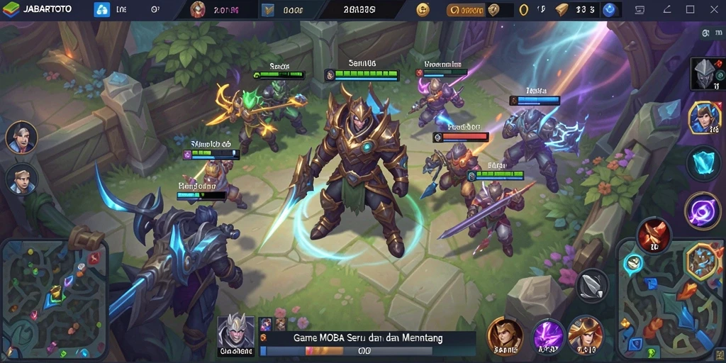 Gambaran tampilan gameplay seru di JABARTOTO.