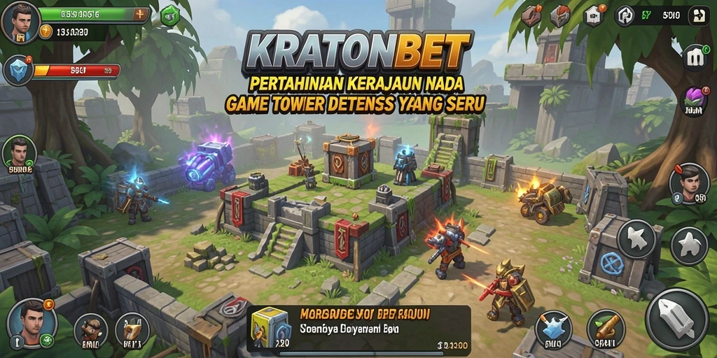 Tampilan menarik dari gameplay KRATONBET yang menegangkan.