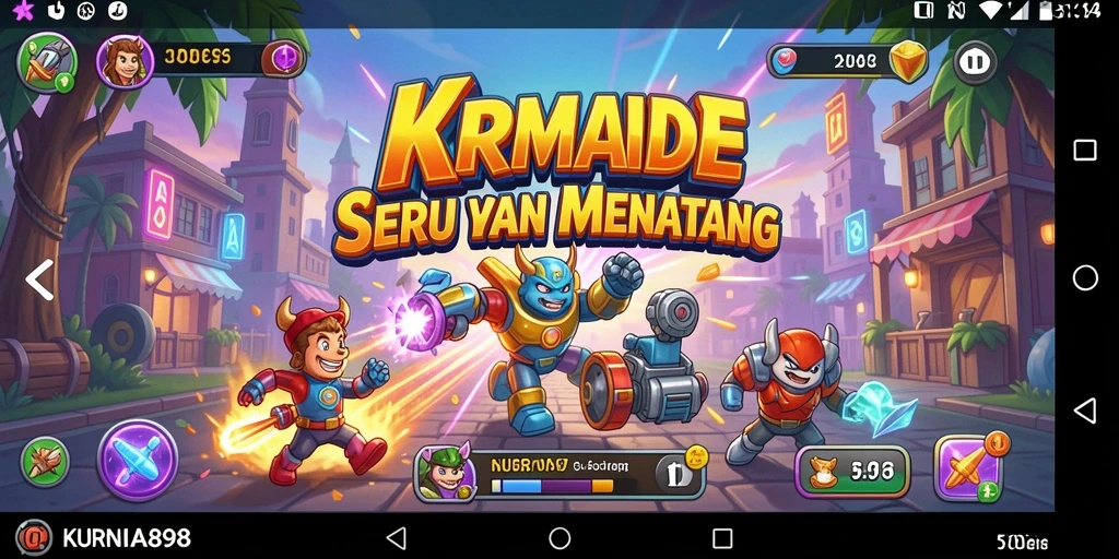 Screenshot gameplay KURNIA898 menunjukkan aksi seru dalam permainan Arcade.