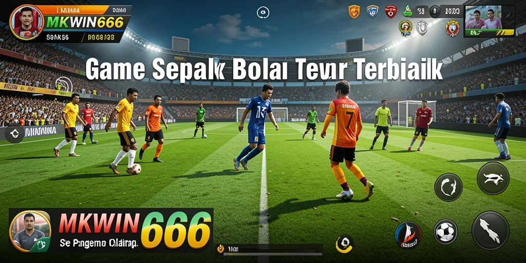 Tampilan gameplay MKWIN666 yang memukau dan mendebarkan dalam sepak bola.