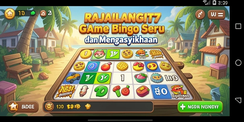Tampilan gameplay menarik dari RAJALANGIT77.