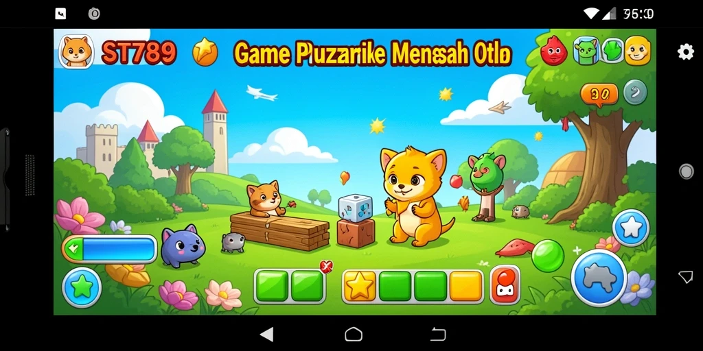 Gameplay ST789 menampilkan berbagai teka-teki seru dan menantang.